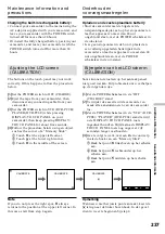 Предварительный просмотр 237 страницы Sony Handycam DCR-PC6E Operating Instructions Manual