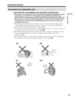 Preview for 11 page of Sony Handycam DCR-PC9 Operating Instructions Manual