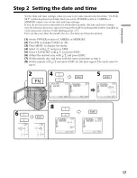 Preview for 17 page of Sony Handycam DCR-PC9 Operating Instructions Manual