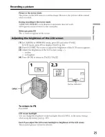 Preview for 25 page of Sony Handycam DCR-PC9 Operating Instructions Manual