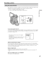 Preview for 27 page of Sony Handycam DCR-PC9 Operating Instructions Manual