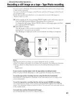 Preview for 41 page of Sony Handycam DCR-PC9 Operating Instructions Manual