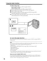 Preview for 46 page of Sony Handycam DCR-PC9 Operating Instructions Manual