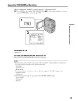 Preview for 53 page of Sony Handycam DCR-PC9 Operating Instructions Manual