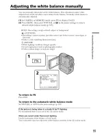 Preview for 55 page of Sony Handycam DCR-PC9 Operating Instructions Manual