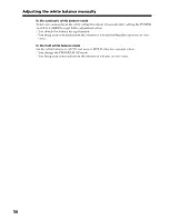 Preview for 56 page of Sony Handycam DCR-PC9 Operating Instructions Manual