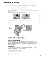 Preview for 59 page of Sony Handycam DCR-PC9 Operating Instructions Manual