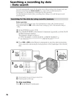 Preview for 70 page of Sony Handycam DCR-PC9 Operating Instructions Manual