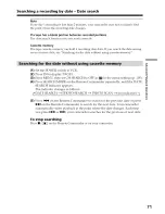 Preview for 71 page of Sony Handycam DCR-PC9 Operating Instructions Manual