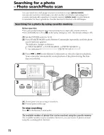 Preview for 72 page of Sony Handycam DCR-PC9 Operating Instructions Manual