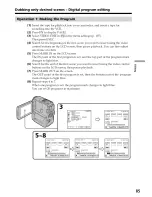 Preview for 85 page of Sony Handycam DCR-PC9 Operating Instructions Manual