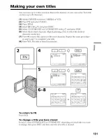 Preview for 101 page of Sony Handycam DCR-PC9 Operating Instructions Manual