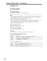 Preview for 116 page of Sony Handycam DCR-PC9 Operating Instructions Manual