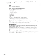 Preview for 130 page of Sony Handycam DCR-PC9 Operating Instructions Manual