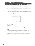 Preview for 144 page of Sony Handycam DCR-PC9 Operating Instructions Manual