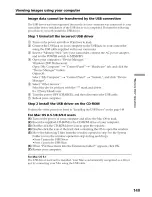 Preview for 149 page of Sony Handycam DCR-PC9 Operating Instructions Manual