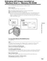 Preview for 153 page of Sony Handycam DCR-PC9 Operating Instructions Manual