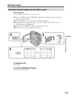 Preview for 157 page of Sony Handycam DCR-PC9 Operating Instructions Manual