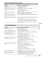 Preview for 161 page of Sony Handycam DCR-PC9 Operating Instructions Manual