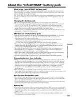 Preview for 171 page of Sony Handycam DCR-PC9 Operating Instructions Manual