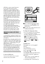 Preview for 6 page of Sony Handycam DCR-PJ5E Operating Manual