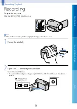 Preview for 20 page of Sony Handycam DCR-PJ6 Handbook