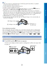 Preview for 22 page of Sony Handycam DCR-PJ6 Handbook