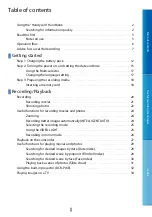 Предварительный просмотр 9 страницы Sony Handycam DCR-PJ6E Instruction & Operation Manual