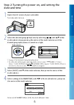 Предварительный просмотр 15 страницы Sony Handycam DCR-PJ6E Instruction & Operation Manual