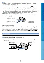 Предварительный просмотр 22 страницы Sony Handycam DCR-PJ6E Instruction & Operation Manual