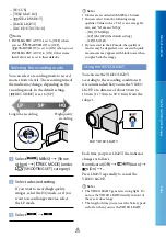 Предварительный просмотр 25 страницы Sony Handycam DCR-PJ6E Instruction & Operation Manual