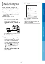 Предварительный просмотр 43 страницы Sony Handycam DCR-PJ6E Instruction & Operation Manual