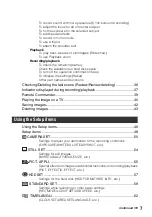 Preview for 7 page of Sony Handycam DCR-SR100E Operating Manual