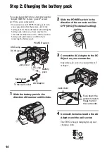 Preview for 14 page of Sony Handycam DCR-SR100E Operating Manual