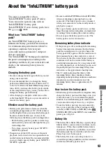 Preview for 93 page of Sony Handycam DCR-SR100E Operating Manual