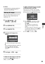 Preview for 49 page of Sony Handycam DCR-SR10E Manual