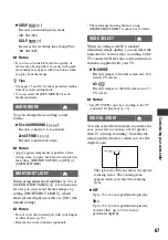 Preview for 67 page of Sony Handycam DCR-SR10E Manual