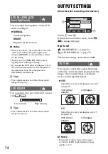 Preview for 74 page of Sony Handycam DCR-SR10E Manual