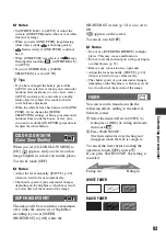 Preview for 83 page of Sony Handycam DCR-SR10E Manual