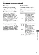 Preview for 97 page of Sony Handycam DCR-SR10E Manual