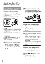 Preview for 48 page of Sony HANDYCAM DCR-SR20 Handbook