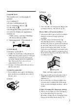 Preview for 7 page of Sony HANDYCAM DCR-SR20 Operating Manual