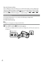 Preview for 26 page of Sony HANDYCAM DCR-SR20 Operating Manual