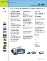 Preview for 1 page of Sony Handycam DCR-SR200 System Manual