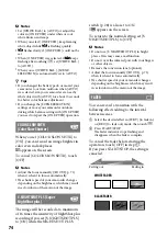 Предварительный просмотр 74 страницы Sony Handycam DCR-SR35E Handbook