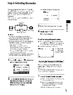 Предварительный просмотр 13 страницы Sony Handycam DCR-SR46 Operating Manual