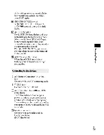 Предварительный просмотр 19 страницы Sony Handycam DCR-SR46 Operating Manual