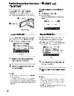 Предварительный просмотр 22 страницы Sony Handycam DCR-SR46 Operating Manual