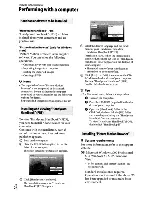 Предварительный просмотр 26 страницы Sony Handycam DCR-SR46 Operating Manual