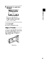 Предварительный просмотр 47 страницы Sony Handycam DCR-SR46 Operating Manual